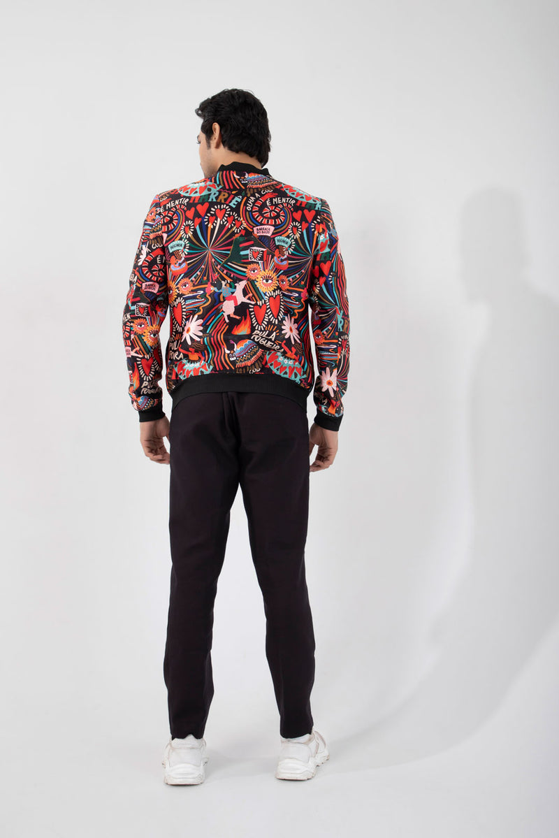 Chromatic Bomber Jacket