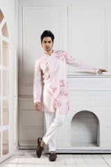 Cherry Blossom Aura Kurta