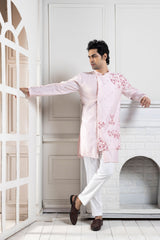 Cherry Blossom Aura Kurta