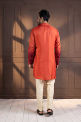 Sunset Bloom Embroidered kurta