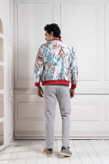 Serenity Crane Bomber Jacket