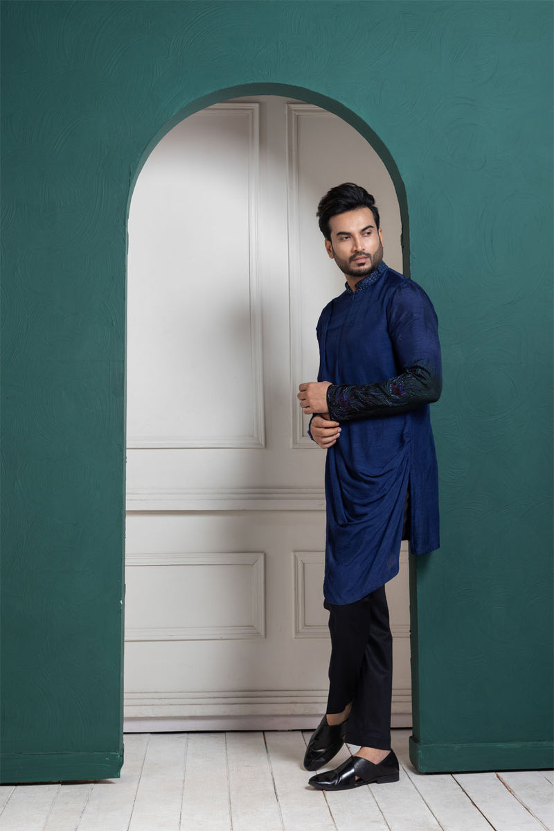 Nightshade Elegance Nehru Jacket