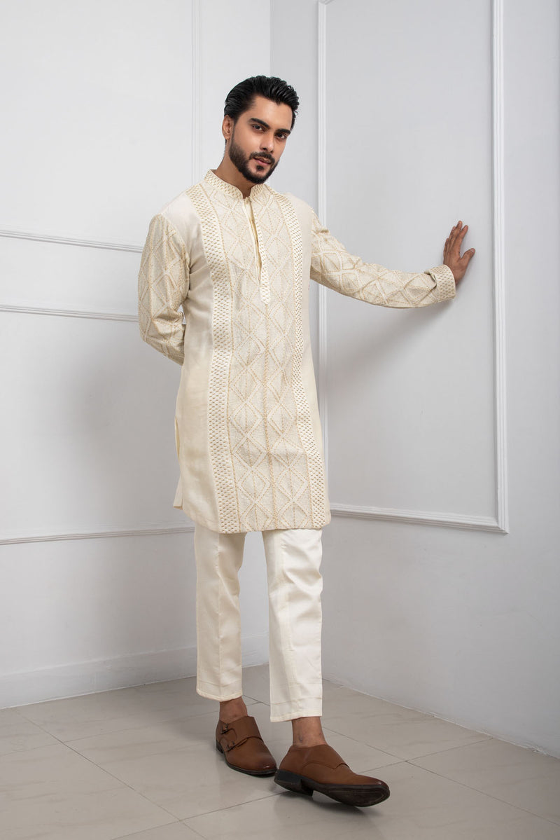 Gilded Ivory Kurta Set