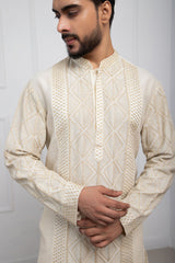 Gilded Ivory Kurta Set