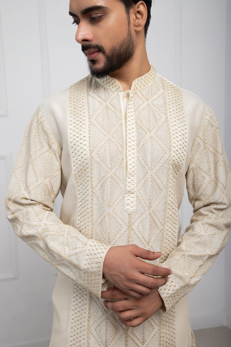 Gilded Ivory Kurta Set