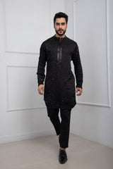 Obsidian Zipper Kurta Set