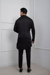 Obsidian Zipper Kurta Set