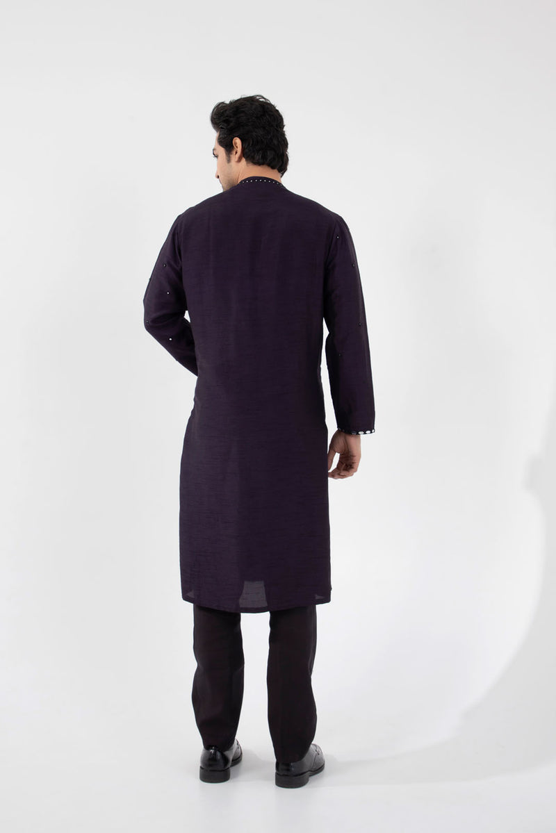 Dark Raven Kurta Set