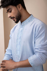 Blissful Blue Kurta Set