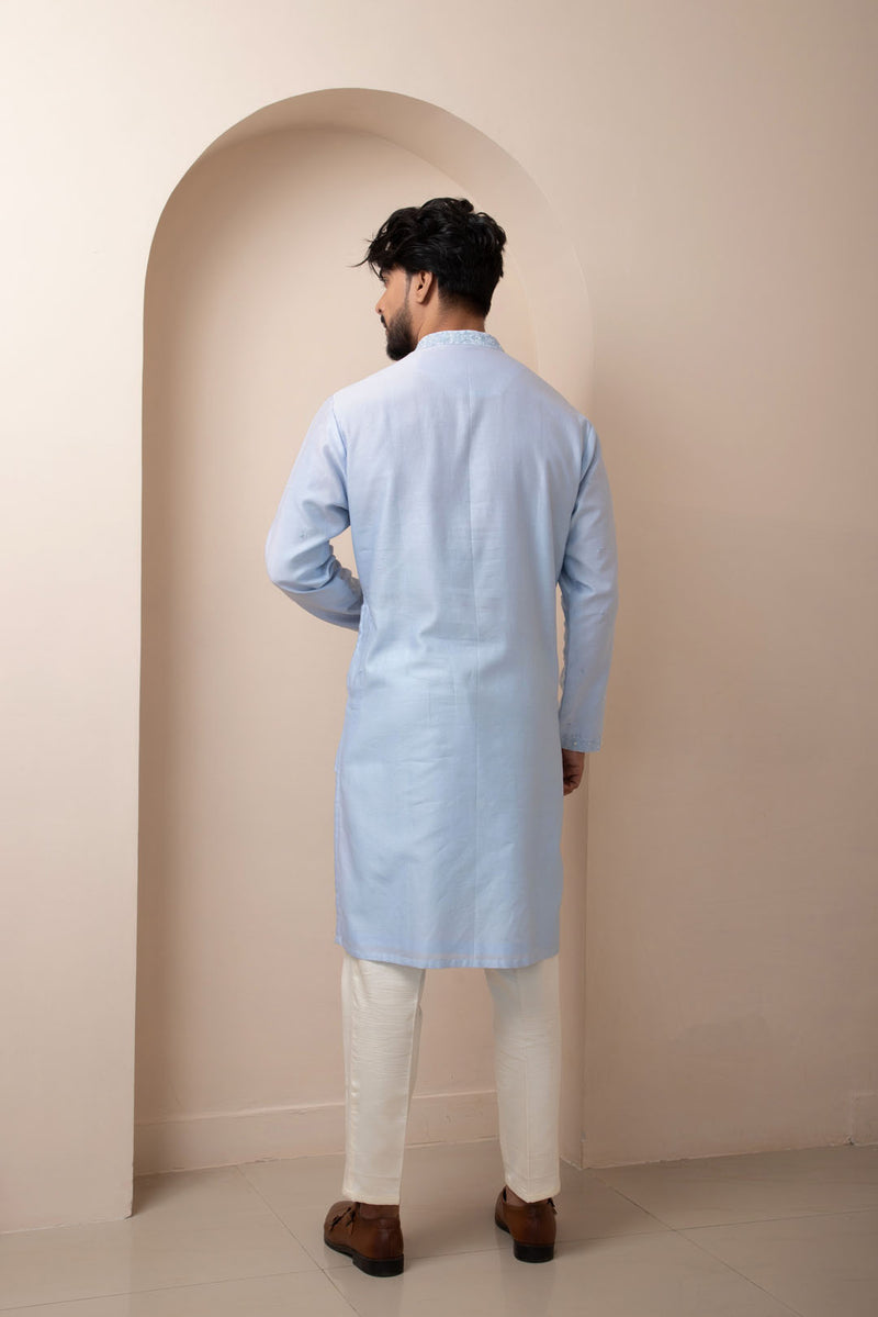 Blissful Blue Kurta Set