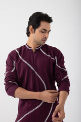 Merlot Bliss Kurta Set