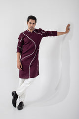 Merlot Bliss Kurta Set