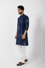 Abyssal Blue Kurta Set