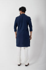 Abyssal Blue Kurta Set