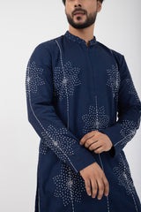 Abyssal Blue Kurta Set