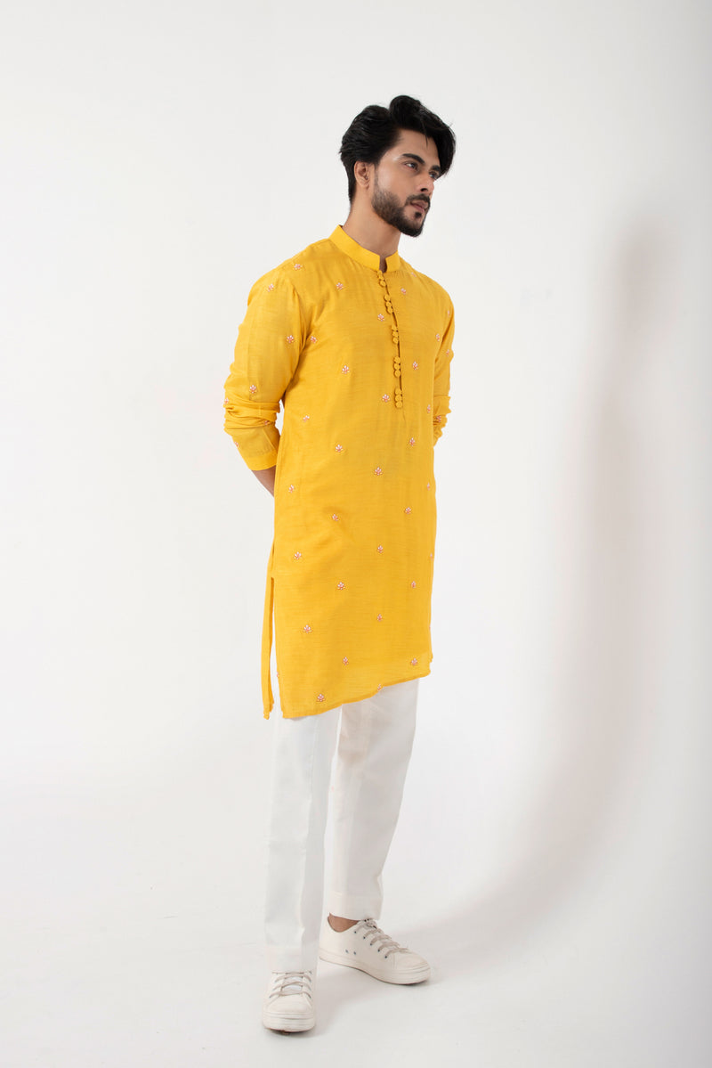 Goldfinch Yellow Kurta Set