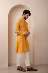 Sweet Nectar Yellow Kurta Set